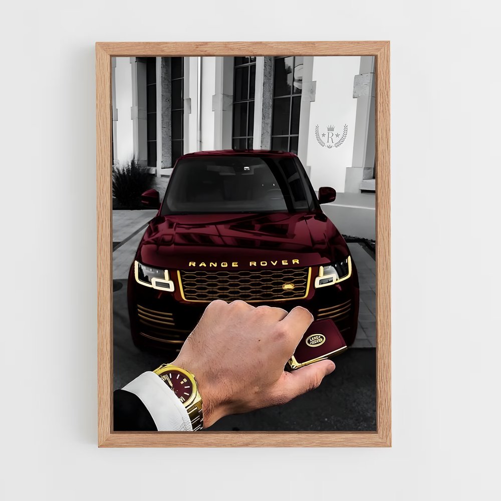 Poster Clé de la Maison – affiche Land Rover (vue 4)